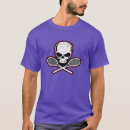 Recherche de raquettes croisées tshirts Os croisés