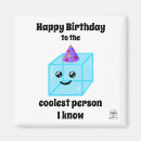 Recherche de glace magnets Anniversaire