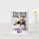 Recherche de shihtzu vœux cartes Dog