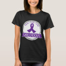 Recherche de ruban de sarcoïdose tshirts Violet