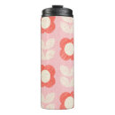 Recherche de fleurs stylisées tasses Rétro