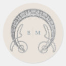 Recherche de courriers autocollants Monogramme