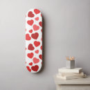 Recherche de jour de valentines skateboards Motif cardiaque