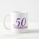 Recherche de 50 fabuleux tasses Joyeux 50e anniversaire