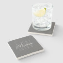 Recherche de monogramed dessous de verres Minimaliste