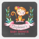 Recherche de singe de fille autocollants Jungle