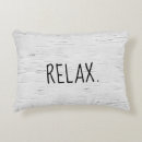 Recherche de relaxation coussins Blanc
