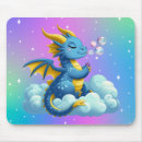 Recherche de dragon mignon tapis souris Coloré