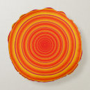 Recherche de cercles concentriques coussins Abstrait