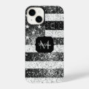 Recherche de drapeau noir et blanc iphone coques Monogramme