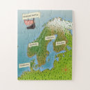 Recherche de la scandinavie puzzles Suède