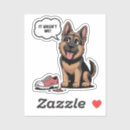 Recherche de chiens de berger autocollants Dogs
