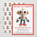 Recherche de robots mignons invitations Robotique