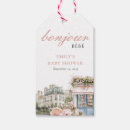 Recherche de baby shower étiquettes cadeau Bonjour bebe