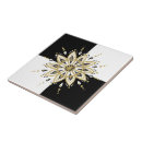 Recherche de mandala noir et blanc carreaux Moderne