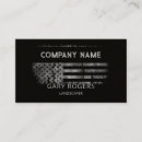 Recherche de landscaper cartes visite Paysagiste