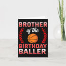 Recherche de baseball anniversaire cartes Basket