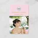 Recherche de nom standard cartes visite Logo