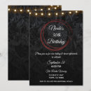 Recherche de anneau rouge invitations Élégant
