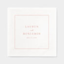 Recherche de de corail mariage serviettes Moderne