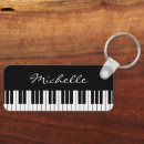 Recherche de clés de piano porteclés Pianiste