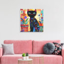 Recherche de chats colorés toiles Animal