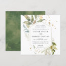Recherche de carrées mariage invitations Vert