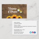 Recherche de crafters visitenkarten Rustique