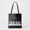 Recherche de pianiste sacs Noir et blanc