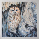 Recherche de hibou neigeux Rustique