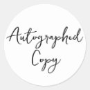 Recherche de autographié autocollants Copie signée