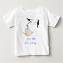 Recherche de cigogne bébé vêtements Drôle