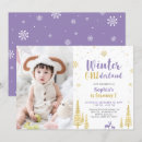 Recherche de winter onederland invitations Flocons de neige