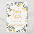 Recherche de lemon shower invitations Aquarelle