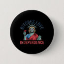 Recherche de indépendance badges Drapeau américain