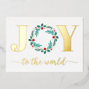 Recherche de joie vœux cartes Typographie