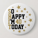 Recherche de noir et or badges Amusant