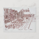 Recherche de normandie cartes postales Aquarelle