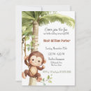 Recherche de chimpanzé invitations Jungle