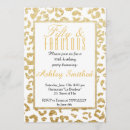 Recherche de motif léopard invitations Luxe