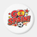 Recherche de football espagne magnets Fan de football