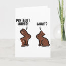 Recherche de drôles lapin chocolat pâques cartes Bonbon