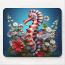 Recherche de mer rouge tapis souris Bleu