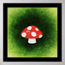 Recherche de champignon rouge posters Tabouret