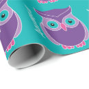 Recherche de hiboux papier cadeau Pour enfants