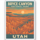 Recherche de bryce canyon autocollants Nature
