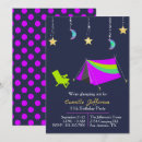Recherche de glamping anniversaire invitations Fête d'anniversaire