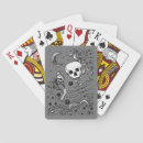 Recherche de jour des morts jeux de cartes Noir et blanc
