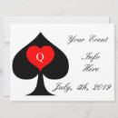 Recherche de femme 16x22 invitations Noir