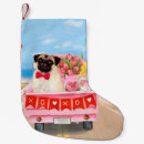 Recherche de chien carlin chaussette de noël Animal